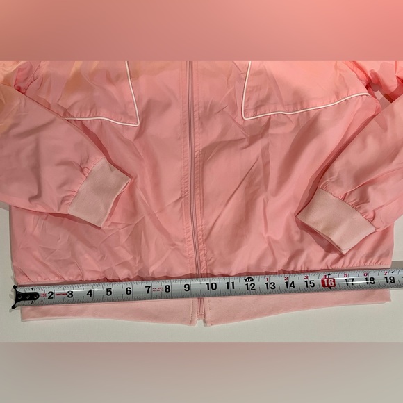 Sag Harbor Petite Medium Pink Women's Jacket Tennis Pickleball Sport - Picture 7 of 13